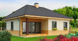 Строительство одноэтажных домов Зеленодольск цена от 23826 руб. м2